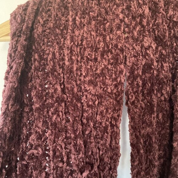 NWT LC Lauren Conrad maroon infinity scarf soft comfortable one size - Picture 7 of 7